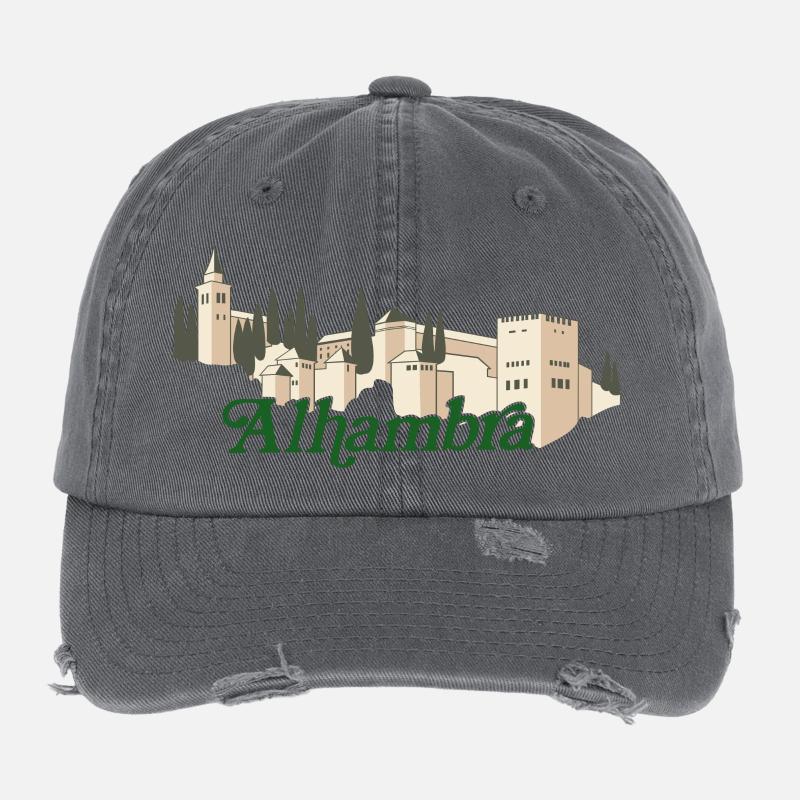 Alhambra Flexfit Vintage Destroyed Cap