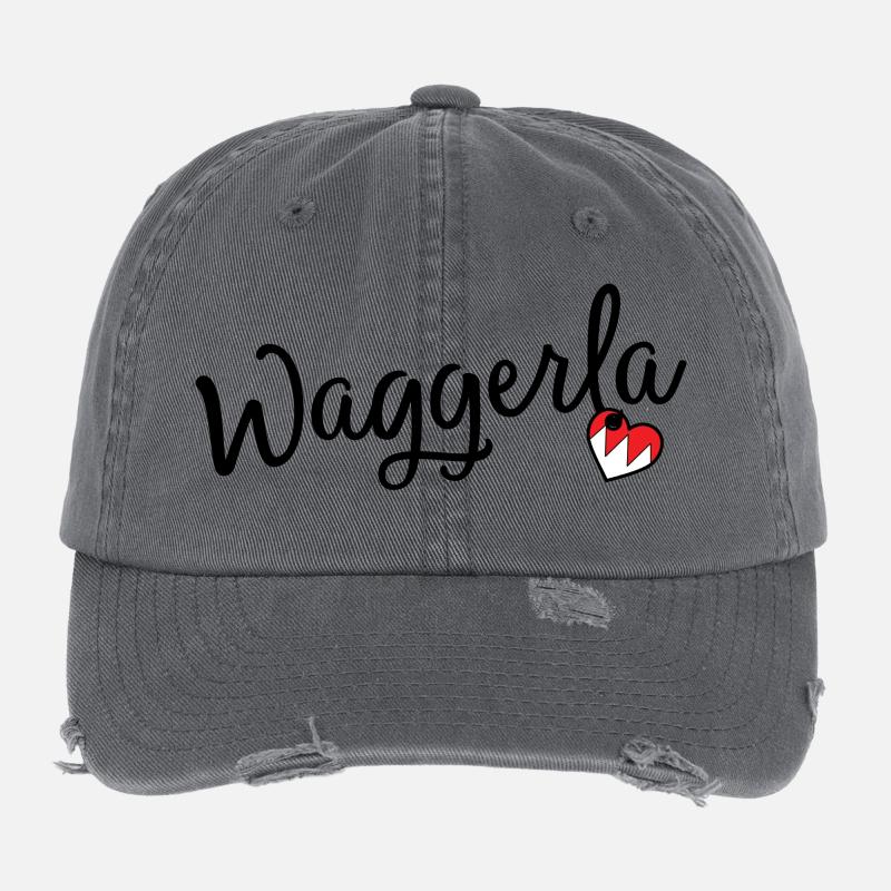 Waggerla Casquette vintage effet usé Flexfit