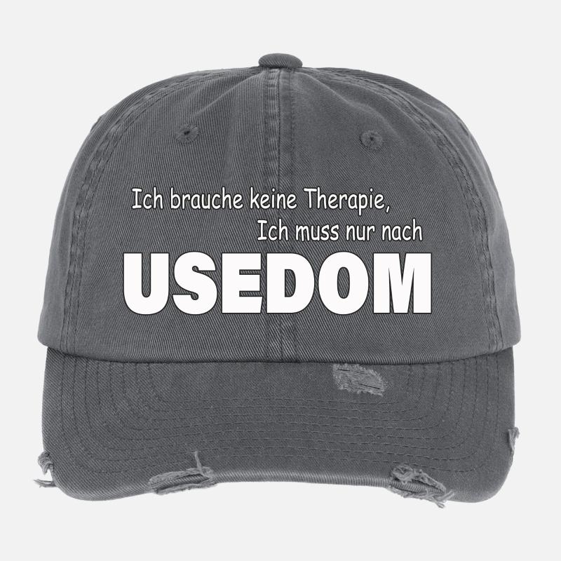 Therapy USEDOM Flexfit Vintage Destroyed Cap