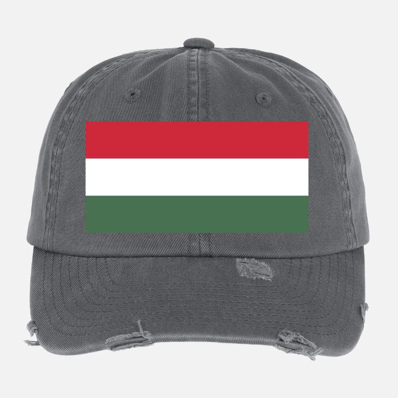 Hongrie Casquette vintage effet usé Flexfit