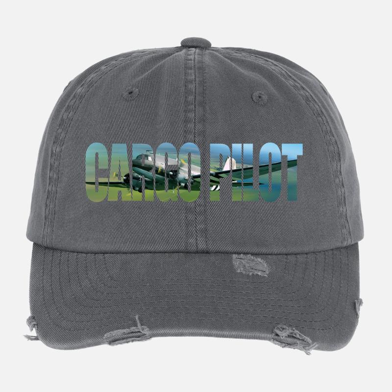 Cargo pilot DC-3 Flexfit Vintage Destroyed Cap