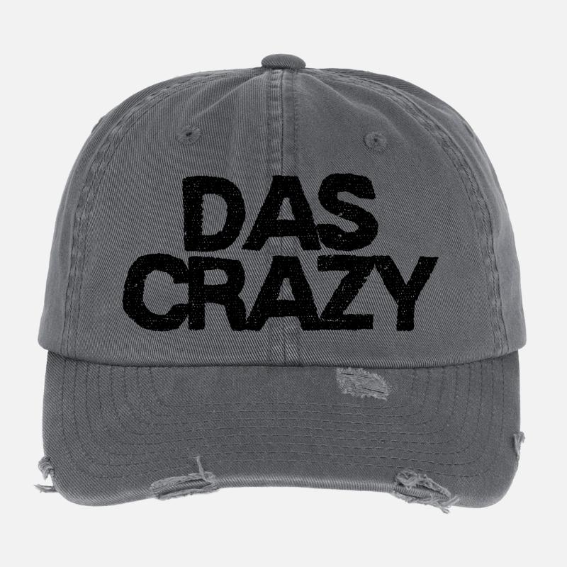 Das Crazy - Jugendwort Flexfit Vintage Destroyed Cap