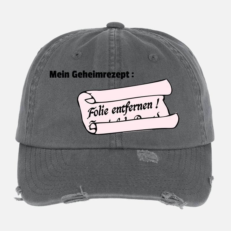 Secret Flexfit Vintage Destroyed Cap