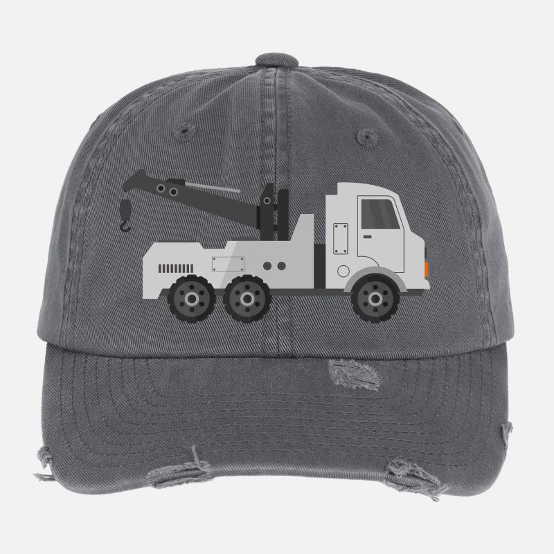 Dépanneuse Casquette vintage effet usé Flexfit