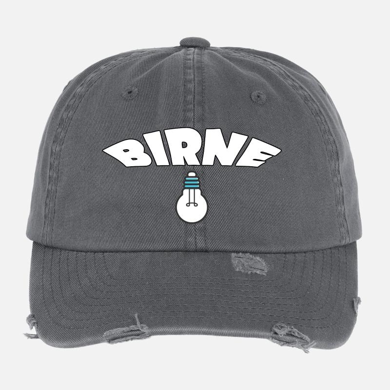 BIRNE Flexfit Vintage Destroyed Cap
