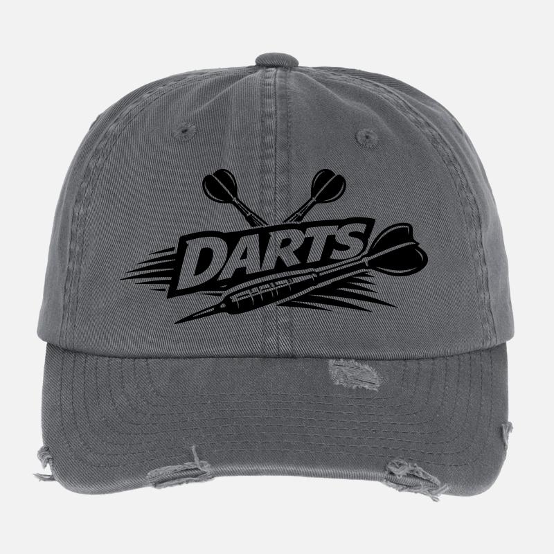 Darts Dart Flexfit Vintage Destroyed Cap