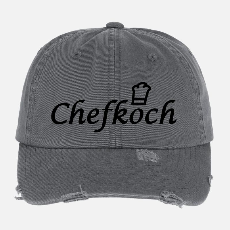 Chefkoch Flexfit Vintage Destroyed Cap