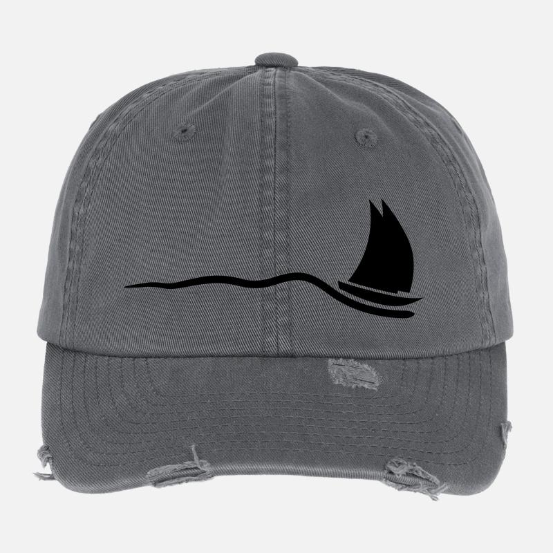 segelboot_1c Flexfit Vintage Destroyed Cap