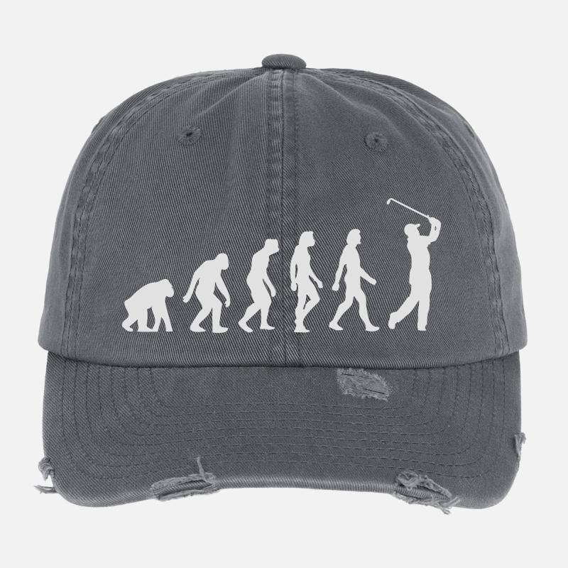 Die Evolution des Golfs Flexfit Vintage Destroyed Cap