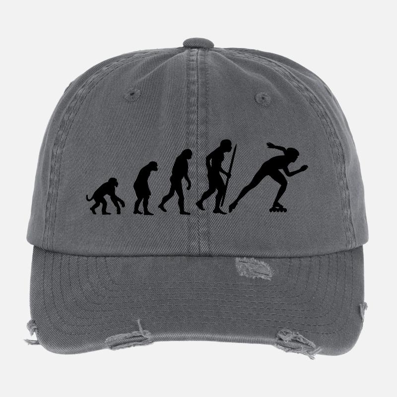 Änderungen im Einklang Eisschnelllauf Flexfit Vintage Destroyed Cap