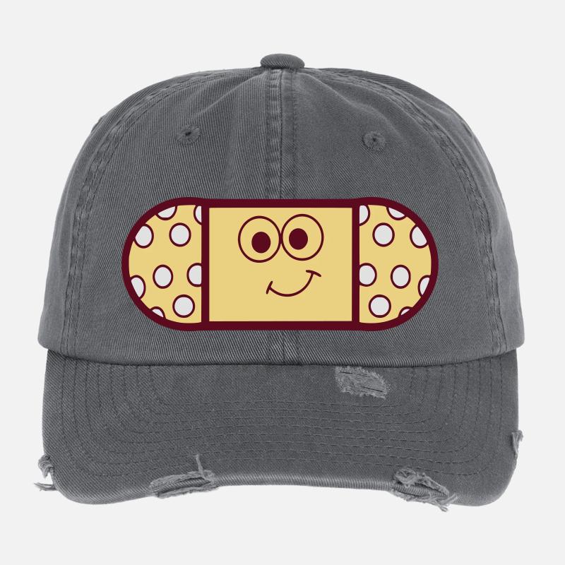 Pflaster Flexfit Vintage Destroyed Cap