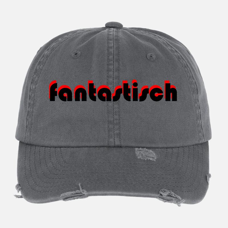 fantastisch Flexfit Vintage Destroyed Cap