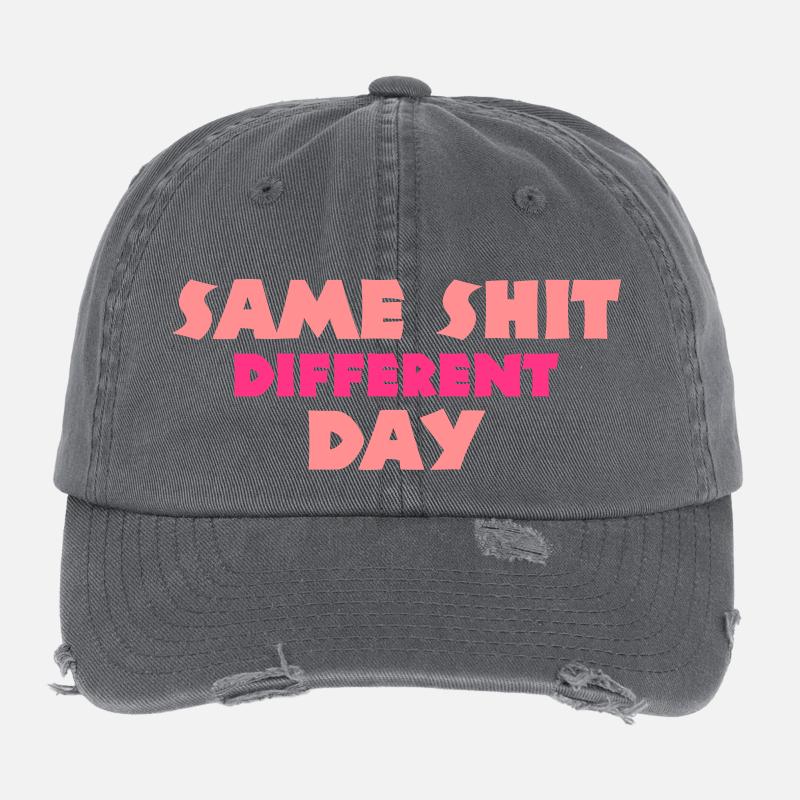 lustig Flexfit Vintage Destroyed Cap