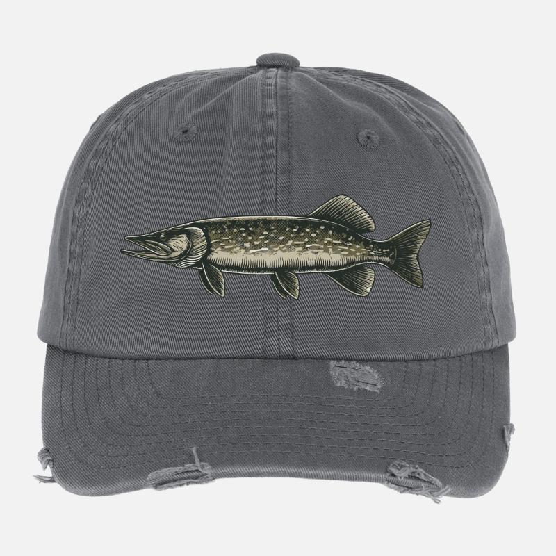 Brochet Casquette vintage effet usé Flexfit