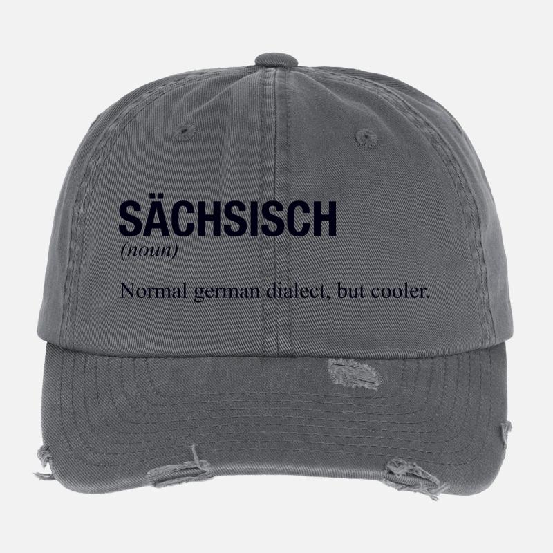 SAXON Saxe Casquette vintage effet usé Flexfit