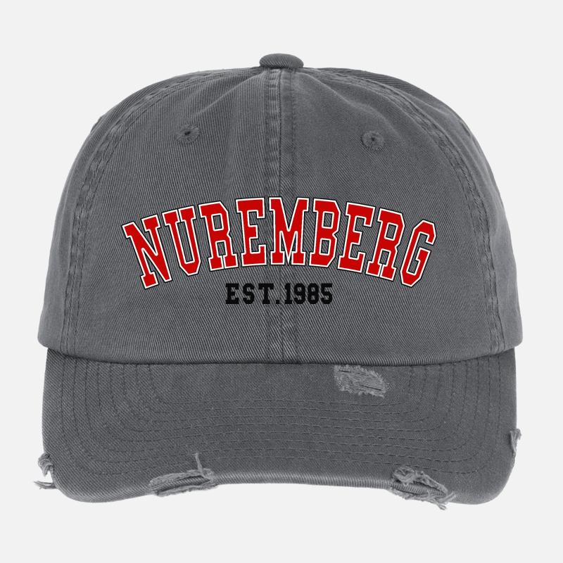 Cité de Nuremberg 1985 Casquette vintage effet usé Flexfit