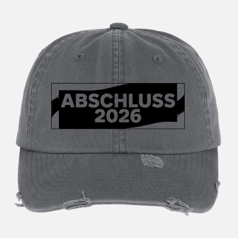 Conception simple d’Abi Casquette vintage effet usé Flexfit