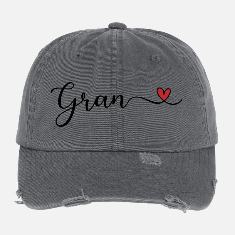 Gran Flexfit Vintage Destroyed Cap