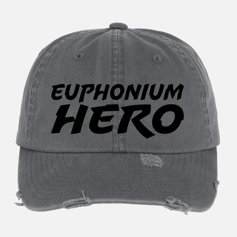 Euphonium Hero Flexfit Vintage Destroyed Cap
