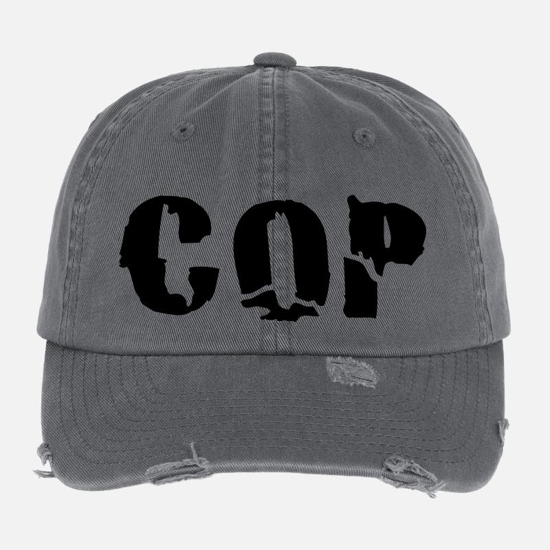 cop Flexfit Vintage Destroyed Cap