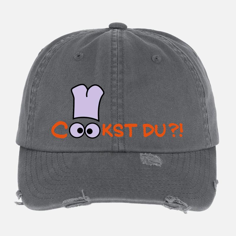 Vous cuisiner st? Casquette vintage effet usé Flexfit
