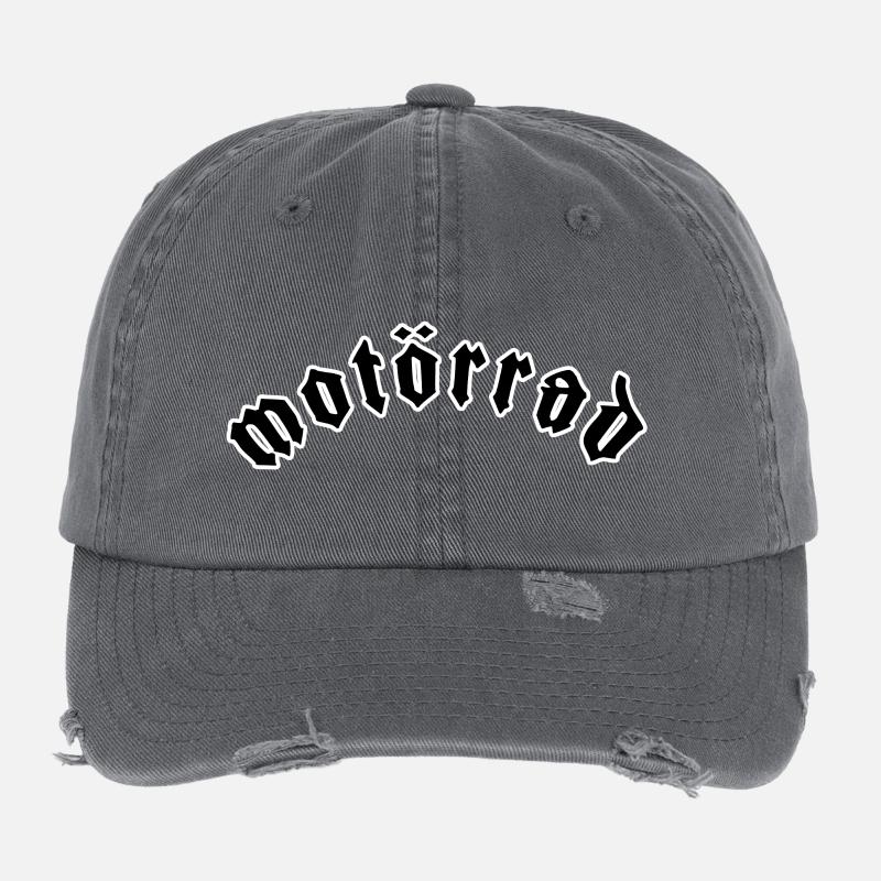 motorrad Flexfit Vintage Destroyed Cap