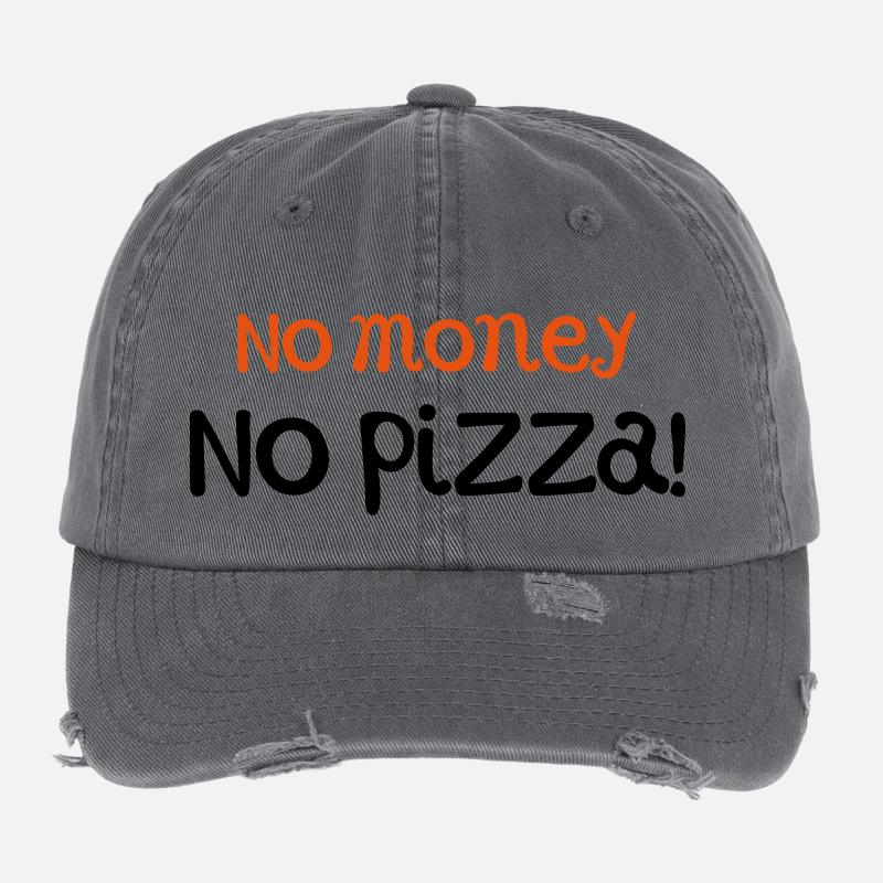 pizza Casquette vintage effet usé Flexfit