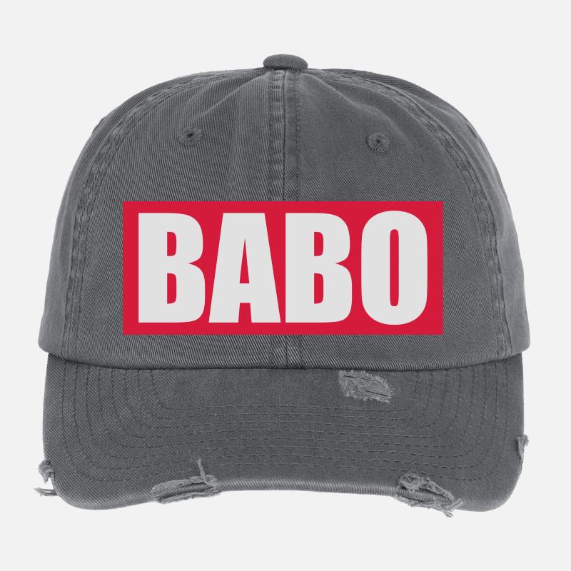 Babo Flexfit Vintage Destroyed Cap