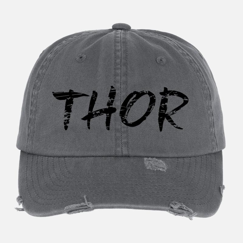 Thor Flexfit Vintage Destroyed Cap