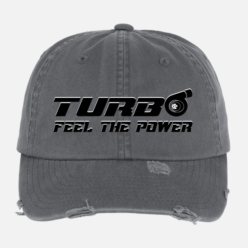 Turbo Casquette vintage effet usé Flexfit