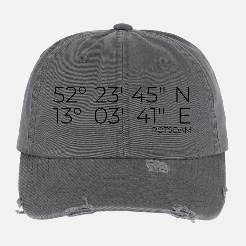 Coordonnées Potsdam Casquette vintage effet usé Flexfit