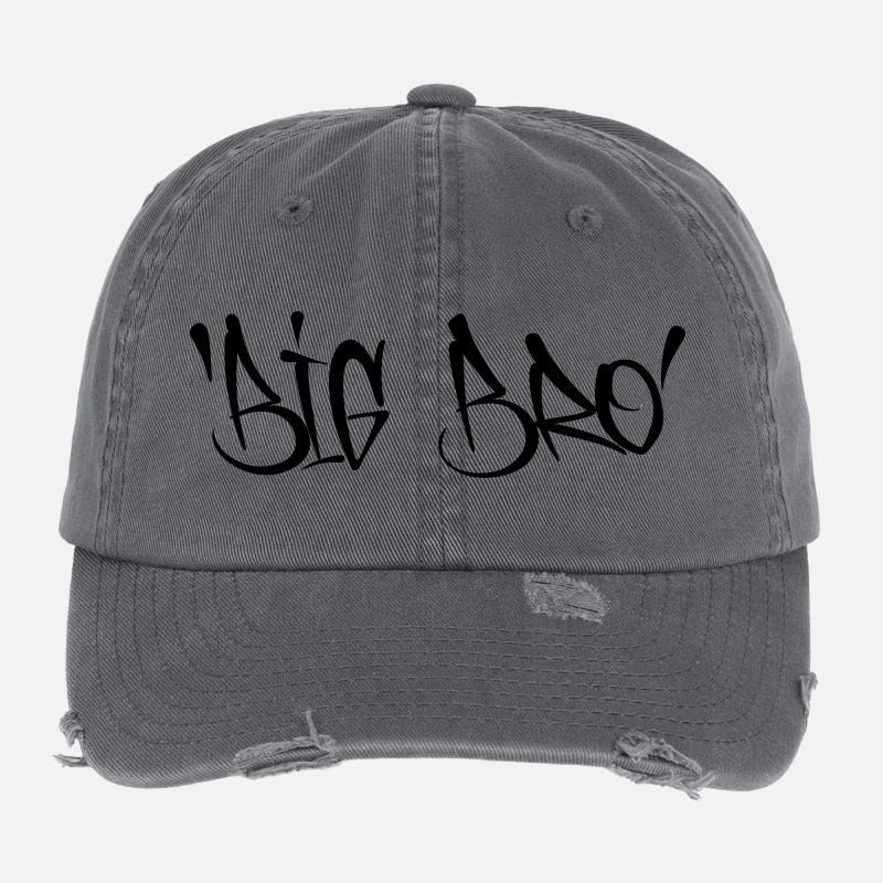 BIG BRO Flexfit Vintage Destroyed Cap