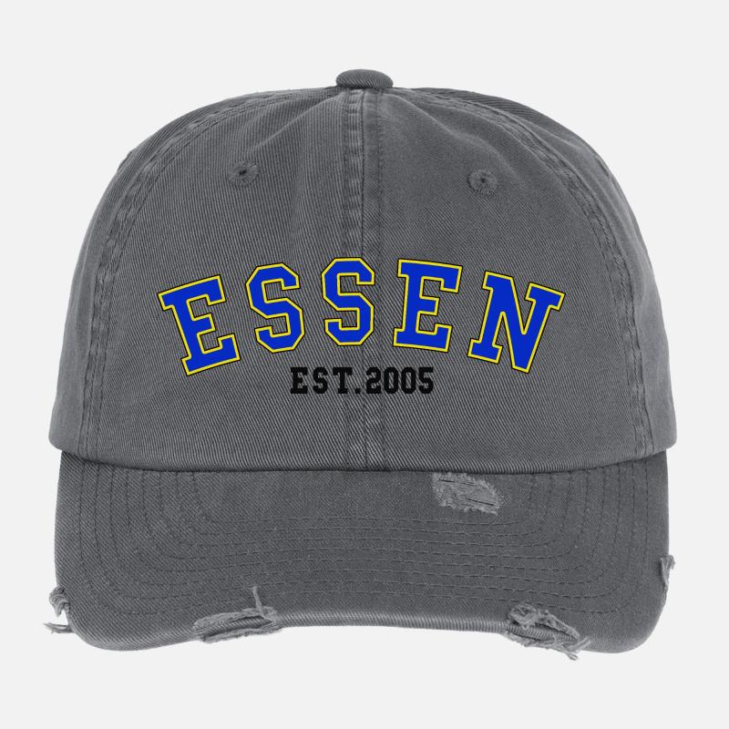 Essen Est. 2005 Flexfit Vintage Destroyed Cap