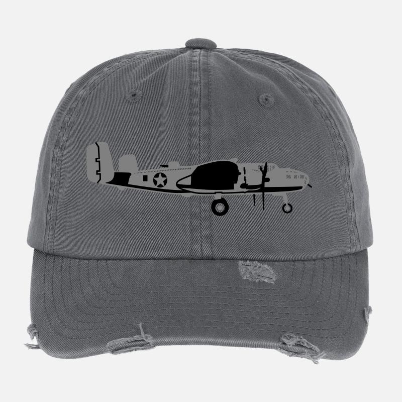 B-25 Casquette vintage effet usé Flexfit