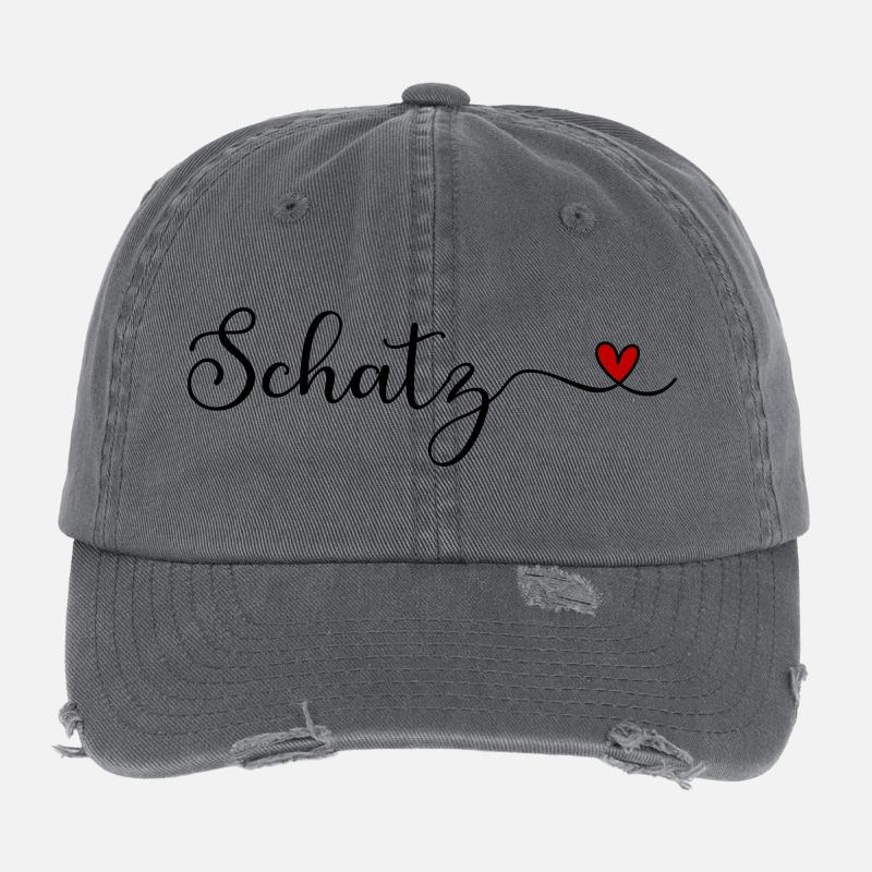 Schatz Flexfit Vintage Destroyed Cap