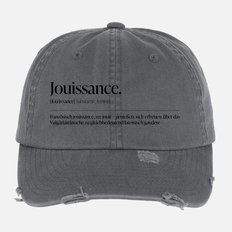 Jouissance – Le désir comme déclaration Casquette vintage effet usé Flexfit