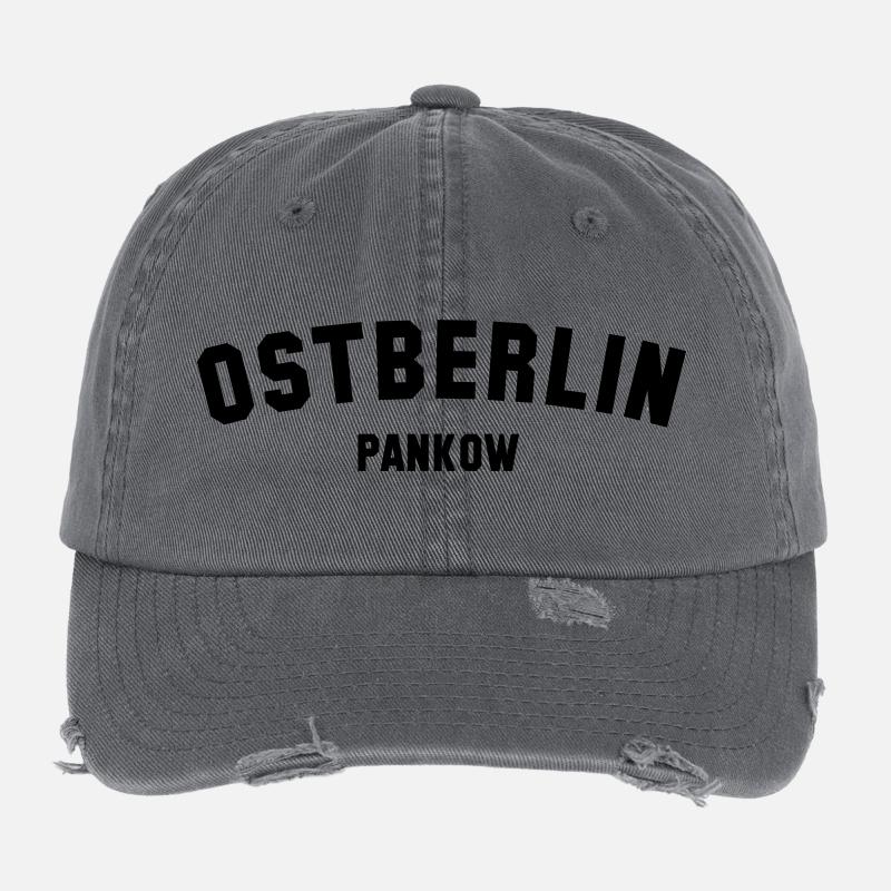 PANKOW Casquette vintage effet usé Flexfit