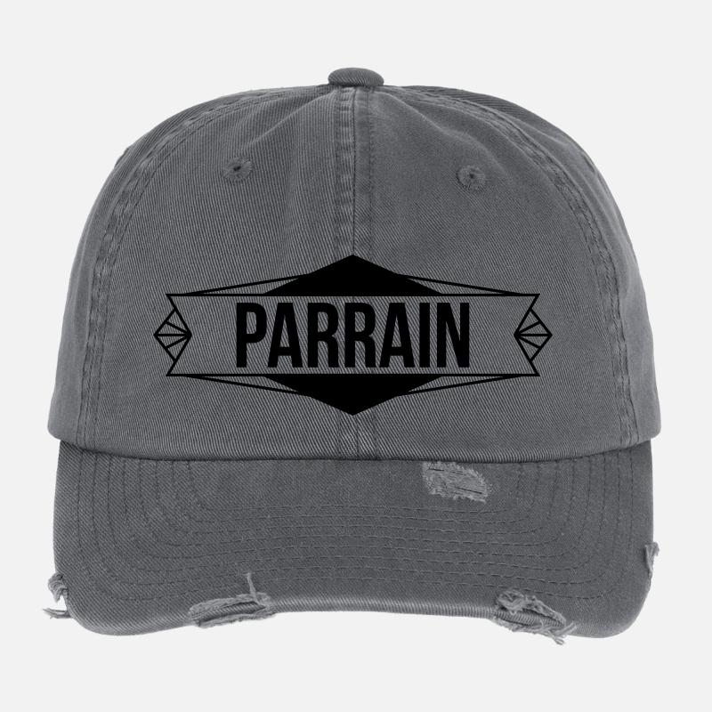 Parrain Casquette vintage effet usé Flexfit