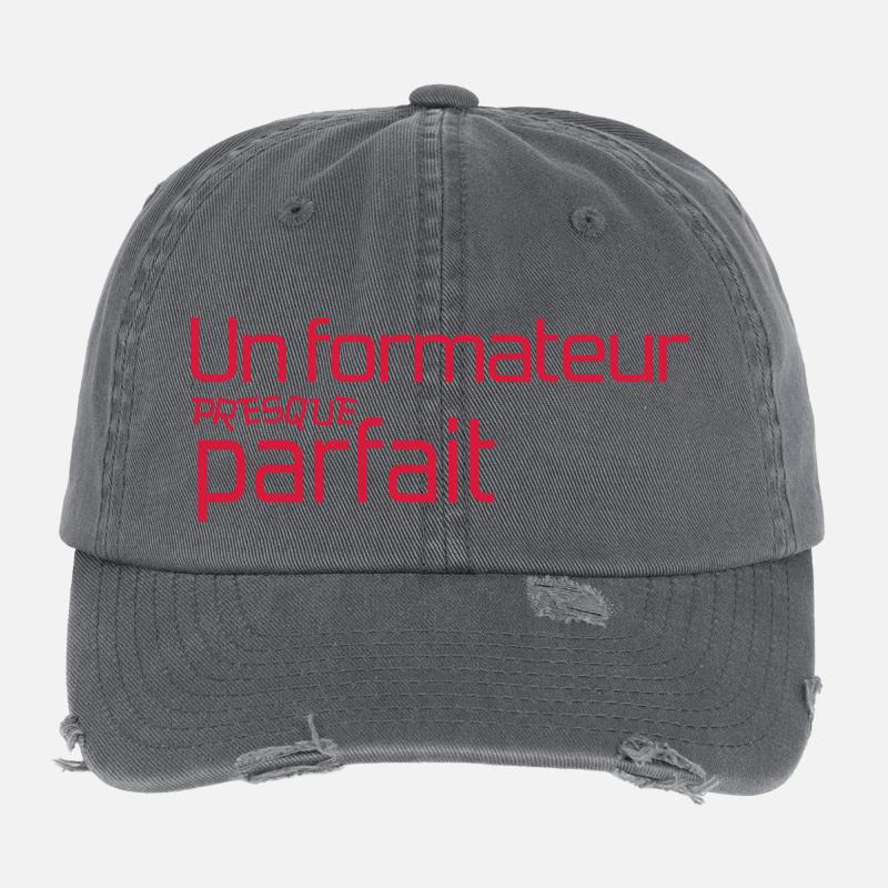 Ausbilder / Lehrer / Gestalter / trainer Flexfit Vintage Destroyed Cap