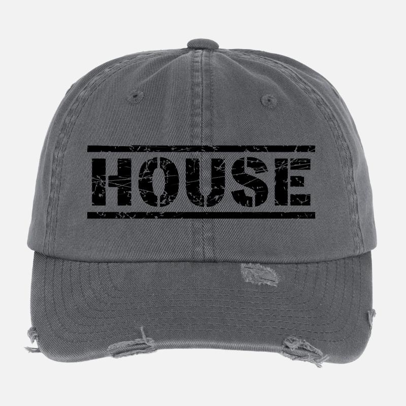 House Flexfit Vintage Destroyed Cap