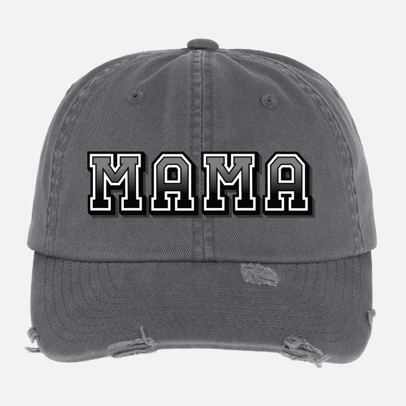 MAMA Flexfit Vintage Destroyed Cap