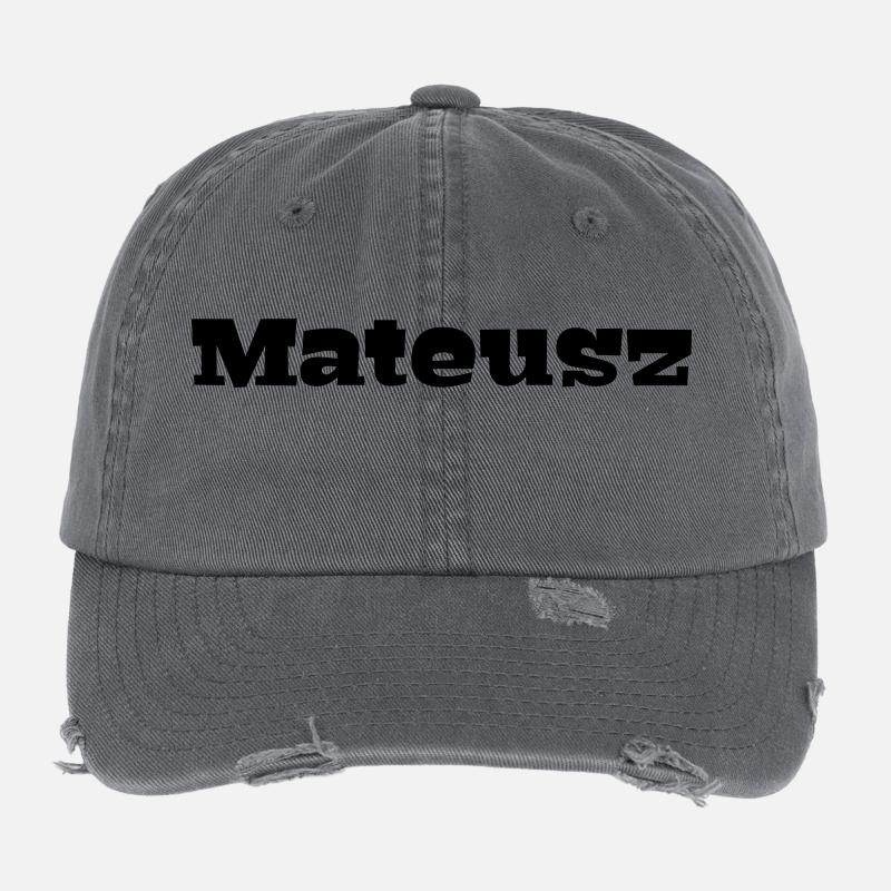 Mateusz Casquette vintage effet usé Flexfit