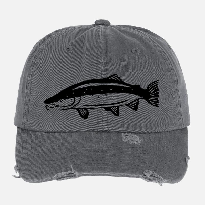 Lachs Flexfit Vintage Destroyed Cap