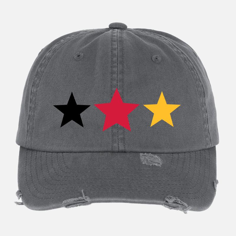Deutschland Flexfit Vintage Destroyed Cap