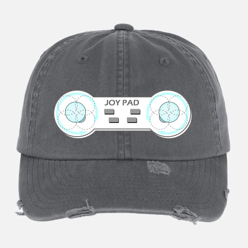 Joy Pad Boob Controller Flexfit Vintage Destroyed Cap