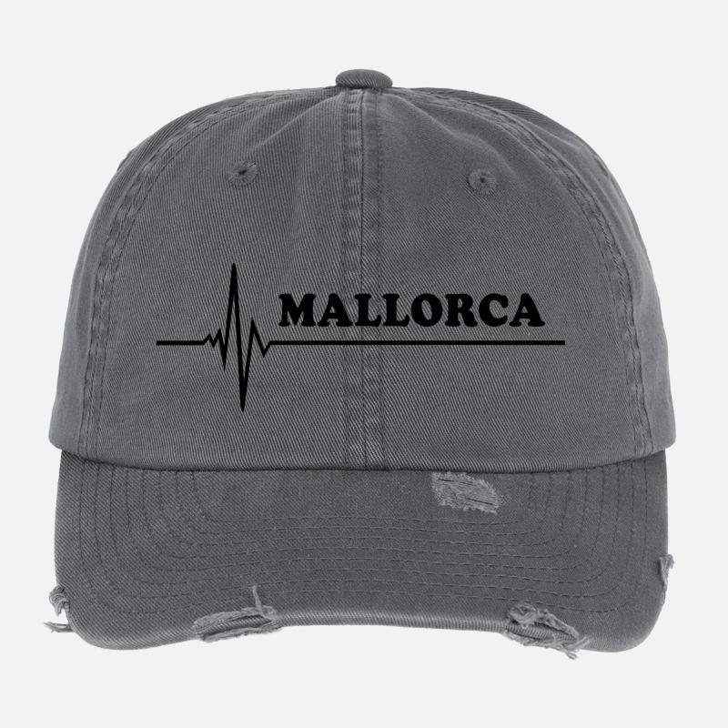 Mallorca Flexfit Vintage Destroyed Cap