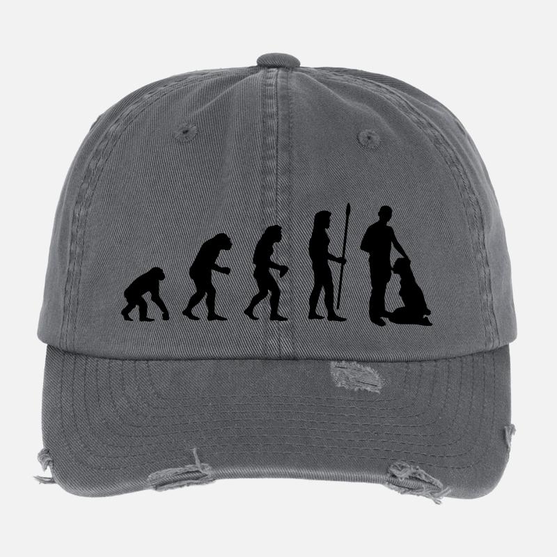 evolution_sex2 Flexfit Vintage Destroyed Cap