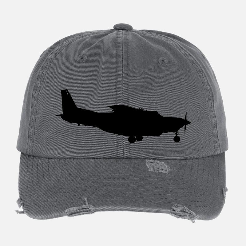 Flugzeug Flexfit Vintage Destroyed Cap