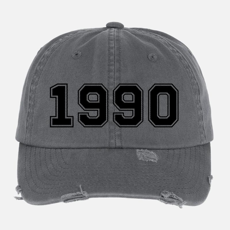 1990 Casquette vintage effet usé Flexfit