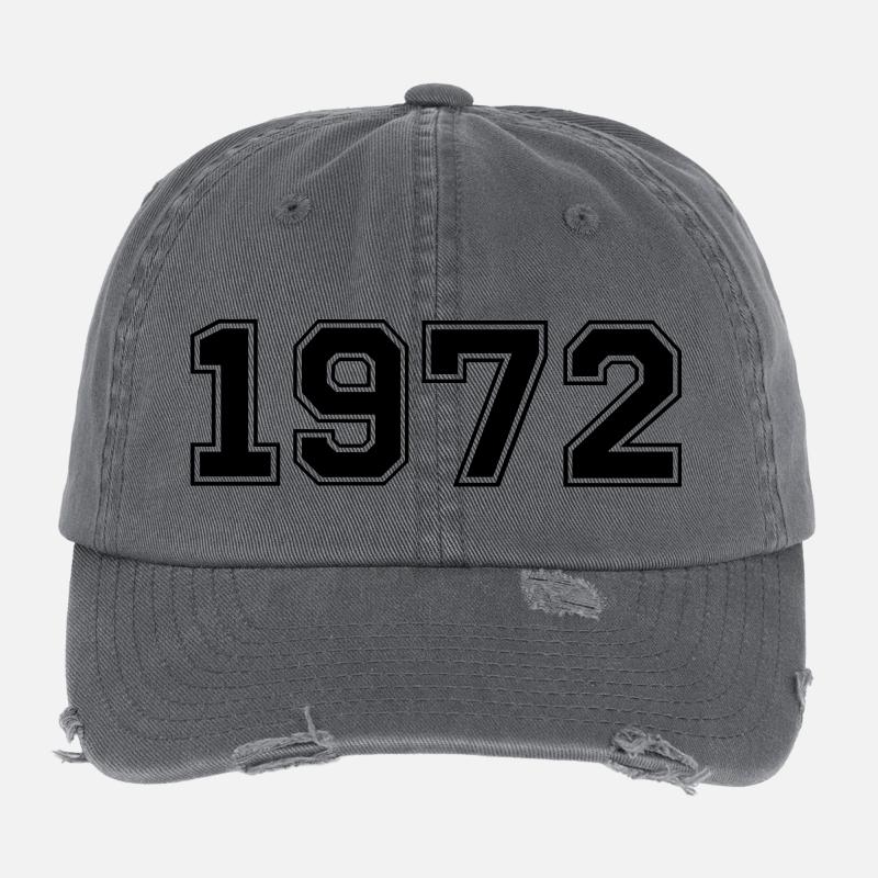 1972 Flexfit Vintage Destroyed Cap